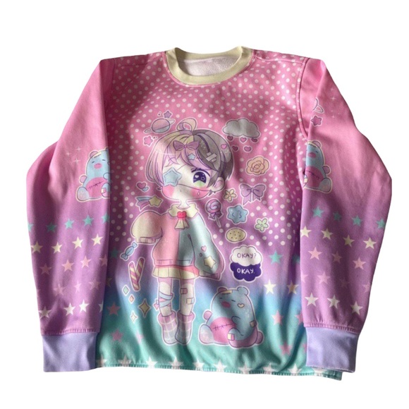 Merbunnybaby kawaii sweater - Picture 1 of 3